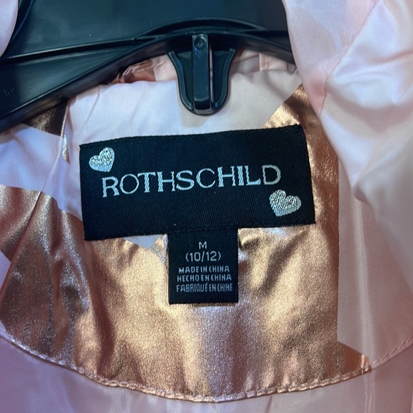 S Rothschild & Co Big Girls Star-Print Puffer Coat - Picture 6 of 6